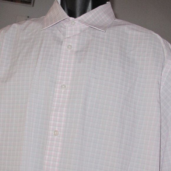 Sized 18 - 34/35 - 2XL Calvin Klein Steel Dress Shirt - Picture 6 of 15
